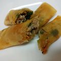 わかみんん's cooksnap of when they made うちの定番☆パリパリッ春巻き☆.