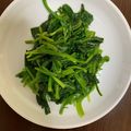 eee☆'s cooksnap of when they made ほうれん草と香菜のナンプラー和え.
