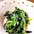 ＪＵＮちゃン's cooksnap of when they made ほうれん草の韓国海苔あえ.