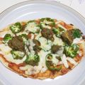 ハラールレシピ's cooksnap of when they made トルティーヤでピザ.