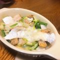 hiromi17's cooksnap of when they made 牡蠣とエシャロットのココットカマン.