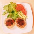 MiKo♪♪'s cooksnap of when they made オートミールハンバーグ.