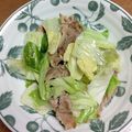ConneQTゆん's cooksnap of when they made 豚肉と春キャベツの蒸し焼き.