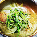 クック6HQII1☆'s cooksnap of when they made 超簡単♪豆苗ともやしの塩麹炒め.