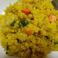 ばにら34's cooksnap of when they made カレーにピッタリ♪ターメリックライス.