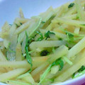 ハニビ's cooksnap of when they made 水菜とじゃがいものコンソメ炒め.