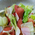 特殊な自由業's cooksnap of when they made 簡単♪＊トマトとレタスのサラダ＊.