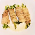 ふうとう's cooksnap of when they made レンチンのみ！パパッと豚バラの豆苗巻き.