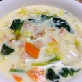 ハイイロトトロ☆'s cooksnap of when they made 牛乳消費に！ミルクスープ.