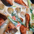 happykote's cooksnap of when they made ちょっと和風★鮭とほうれん草のクリーム煮.