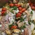 西多摩子's cooksnap of when they made 簡単でも見栄えよし！鯛でアクアパッツァ風.