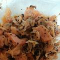 ☆kaoriing☆'s cooksnap of when they made 焼き鮭リメイク★ジューシー甘酢鮭フレーク.