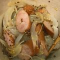 東湖さん's cooksnap of when they made 玉ねぎとソーセージのマスタードマリネ.