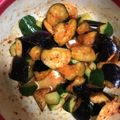 食べまくり's cooksnap of when they made なすときゅうりのサラダ風キムチ.