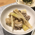 にことん's cooksnap of when they made 夕食弁当♪絶品♪豚肉と淡竹と油揚げの煮物.