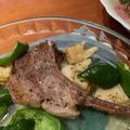 jununu's cooksnap of when they made ラムチョップと旬の筍のオーブン焼き.
