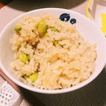 ちゃもちゃっちゃ's cooksnap of when they made 簡単！冷凍枝豆de豆まめご飯.
