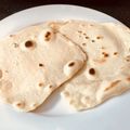 双子ボーイズのママ☆'s cooksnap of when they made 薄力粉で作るトルティーヤ生地.