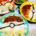 めみたん☆'s cooksnap of when they made カレー＆シチューライスでモンスターボール.