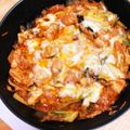 クックEESIV0☆'s cooksnap of when they made お家で簡単チーズダッカルビ！本格韓国料理.