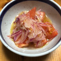 kaachannnn's cooksnap of when they made トマト消費！完熟トマトと紫玉ねぎのマリネ.
