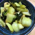 手抜きクック's cooksnap of when they made さっぱり♪チンゲン菜とちくわのポン酢炒め.
