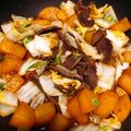 ユキュリン's cooksnap of when they made 牛ハラミと白菜の煮込み★.