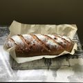 余裕っ子ピーマン's cooksnap of when they made いちじくとクルミのカンパーニュ.