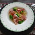 melmarilyn's cooksnap of when they made お一人様のブロッコリーと生ハムのパスタ③.