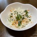 ★☆いずみ☆★'s cooksnap of when they made 簡単シャキシャキ★ちくわワカメ大根サラダ.