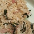 赤いとさか's cooksnap of when they made 青シソ入りガーリックチャーハン.