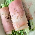 ayakocook's cooksnap of when they made 簡単おつまみ♪水菜のベーコン巻き.