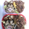 桂畑丸's cooksnap of when they made キャラ弁☆ウリムーおにぎり（ポケモン）♪.