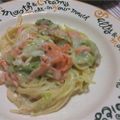 non☆♪'s cooksnap of when they made 生クリームを使わないクリームパスタ☆.