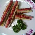 すいーぷりん's cooksnap of when they made ✿簡単✿竹輪＆魚肉ソーセージｄｅピザ風.