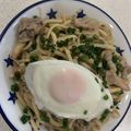 クックI5KNSE☆'s cooksnap of when they made もやし1人1袋ペロリ★焼きうどん・卵のせ.