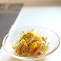 かっちゃん杉's cooksnap of when they made ラー油を使ったもやしの中華風サラダ.