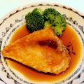 もかたろうのママ's cooksnap of when they made メカジキ 煮付け 照り焼き.
