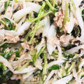 hiromi☆25's cooksnap of when they made 豆苗と塩昆布のマヨサラダ.