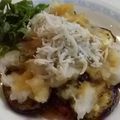 aizu_po's cooksnap of when they made ナスをポン酢のしらすおろしで.