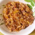 みふみふ☆'s cooksnap of when they made ミートソースリメイク♪ミートごはん♪.