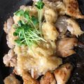 erieeeee20's cooksnap of when they made 鶏もも肉の塩麹漬け焼き～大根おろし煮.