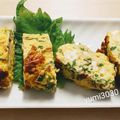 yumi3030's cooksnap of when they made 大葉だし巻き卵♪とろ〜りチーズ入り♪.