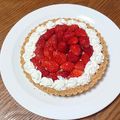 ちちあこ's cooksnap of when they made 絶品！苺タルト(๑>◡<๑).