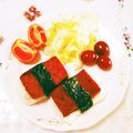 けんきゅうちゅう's cooksnap of when they made 沖縄の味！簡単スパムおにぎり 弁当にも！.