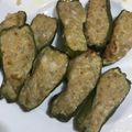 まーのよめ's cooksnap of when they made オーブンで大量生産☆ピーマンの肉詰め.