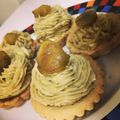 ktymusic's cooksnap of when they made 栗をたっぷり使った　モンブラン風タルト.