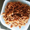 そあそら's cooksnap of when they made 私の肉そぼろ♡.
