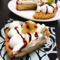 Rika☆Rin's cooksnap of when they made クリスマスにも！簡単喫茶店風バナナタルト.