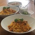 momomama21's cooksnap of when they made 完熟トマトdeアラビアータなボロネーゼ♡.
